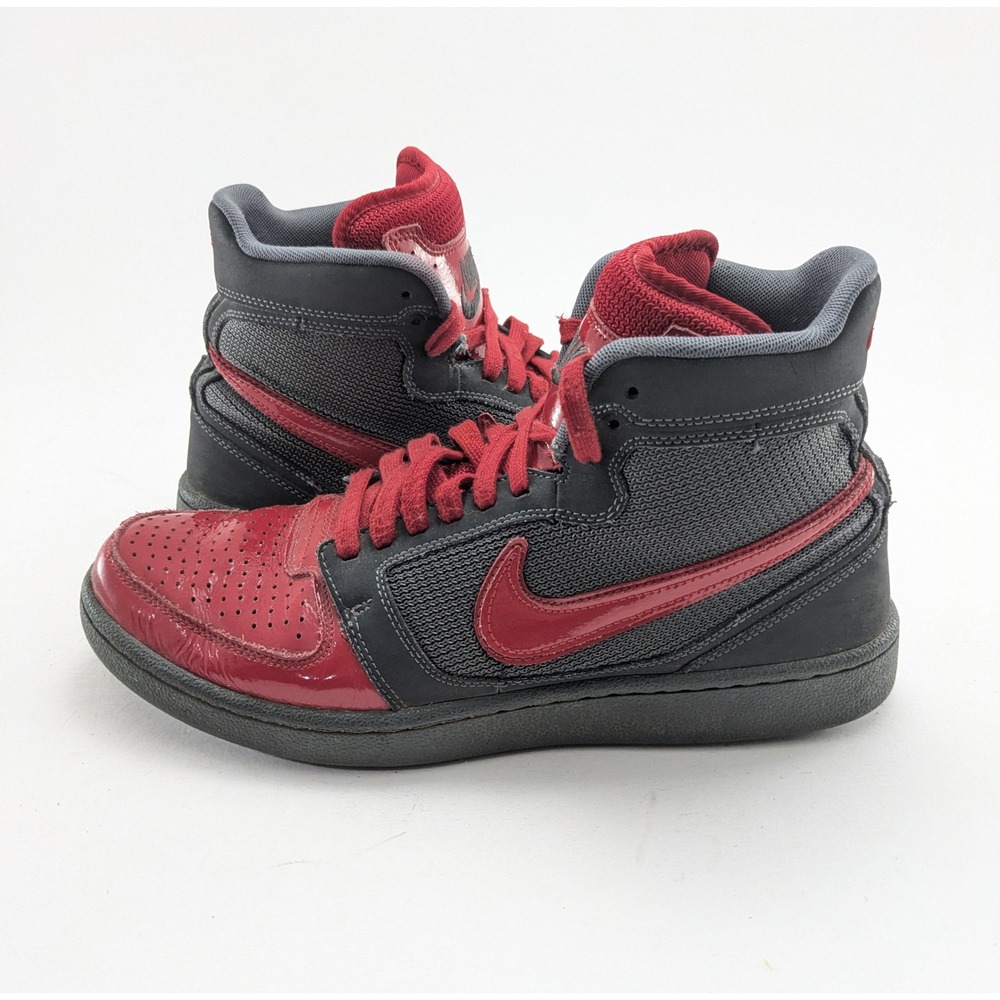 VTG Mens Nike Air Clean Sweep Gym Red Gray Trainers Shoes 536851-600 Size 10.5